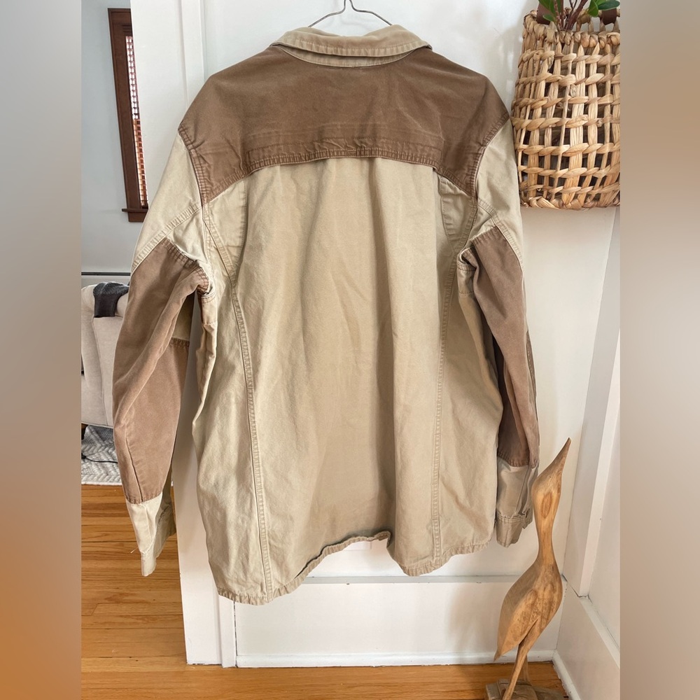 Eddie Bauer Sport Shop Hunting Shirt Jacket. Size XLT. Vented Canvas Feel - Picture 5 of 7